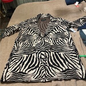 Liverpool Zebra Print Viscose Jacket